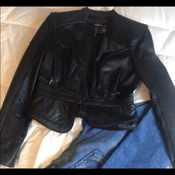 Bebe leather jacket - Picture 2 of 7